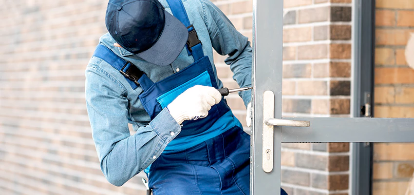 Pivot Storefront Door Locks Installation in Lincoln, California