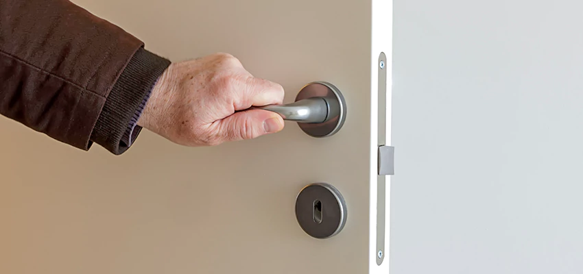 Restroom Locks Privacy Bolt Installation in Lincoln, California